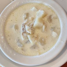 Fish chowder! Fish chowder!