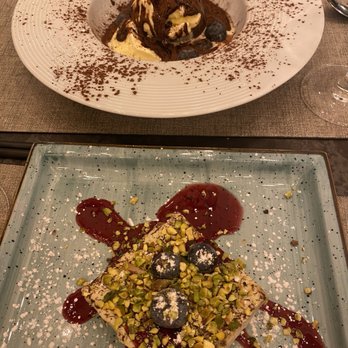 Da Nasone - Pistachio ice cream and chocolate lava cake - Pizza Near Me - Florence, FI