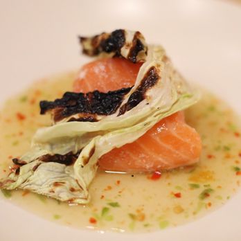 Kato - Ocean Trout with Charred Cabbage - Taiwanese Near Me - Los Angeles, California