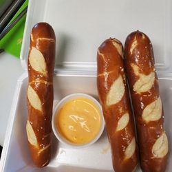 Fork In The Alley - 3 Fresh Baked Pretzels Sticks