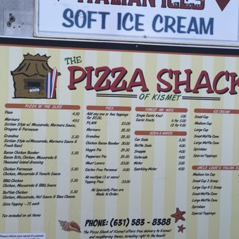 The Pizza Shack - Menu - Pizza Near Me - Kismet, New York The Pizza Shack - Menu - Pizza Near Me - Kismet, New York