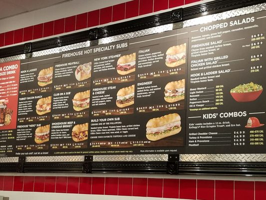 Menu photo 1 Firehouse Subs Lakewood, WA
