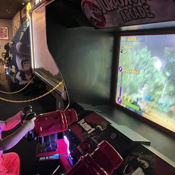 Game Nest Arcade - Look at this guy having fun! Cheesy smile included. - Arcades Near Me - Las Vegas, Nevada