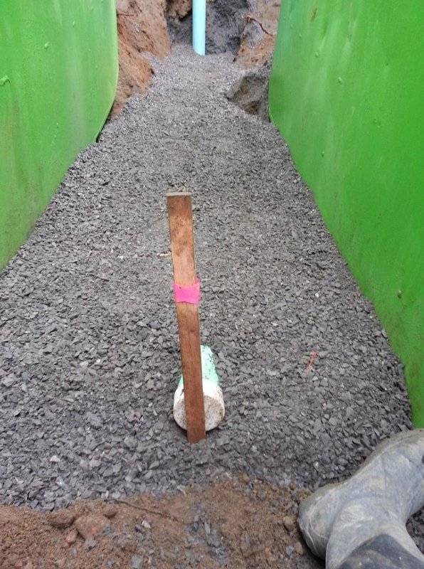 Slide of Integrity Sewer and Excavation