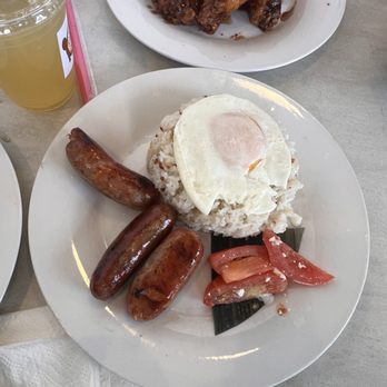 Spoon And Fork - Longsilog - Filipino Near Me - Sacramento, California