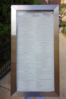 Menu photo 2 Le Presidial Sarlat La Caneda, 24 Menu photo 2 Le Presidial Sarlat La Caneda, 24