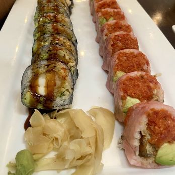 Sumou Japanese - Lobster tempura & Red Dragon Roll - Japanese Near Me - east Patchogue, New York Sumou Japanese - Lobster tempura & Red Dragon Roll - Japanese Near Me - east Patchogue, New York