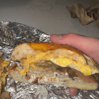 Cocky’s - Big Daddy on cheddar bagel - Breakfast & Brunch Near Me - Cleveland, Ohio