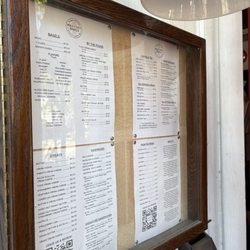 Holey City Bagels - Menu