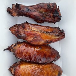 Smoked Chicken Wings @ Eagle Rock BBQ