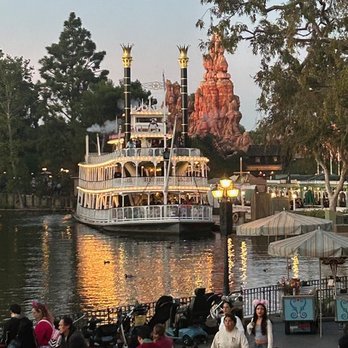 Mark Twain Riverboat - View of the riverboat at its dock in Liberty Square. - Amusement Parks Near Me - Anaheim, California Mark Twain Riverboat - View of the riverboat at its dock in Liberty Square. - Amusement Parks Near Me - Anaheim, California