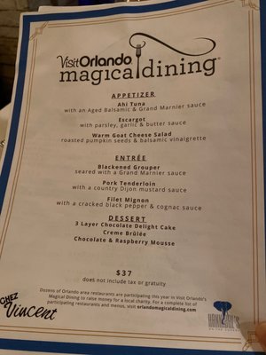 Menu photo 6 Chez Vincent Winter Park, FL Menu photo 6 Chez Vincent Winter Park, FL