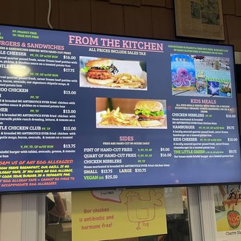 The Woohoo - Kitchen menu - Ice Cream & Frozen Yogurt Near Me - Beach Haven, New Jersey