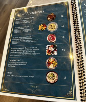 Menu photo 6 Uzbegim San Francisco, CA
