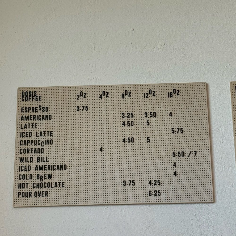 Menu Menu