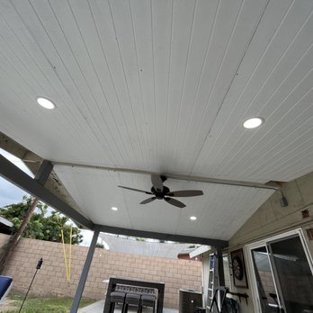 Rivas Electrical Systems - Outdoor Overhead Lighting and Fan in La Mirada - Electricians Near Me