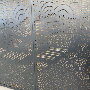Starbucks - Unique wall scones outside - Coffee & Tea Near Me - Corpus Christi, Texas
