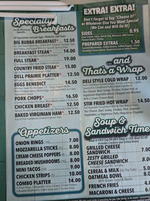 Menu photo 3 Stuff’s Restaurant Wisconsin Dells, WI