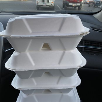 On the Hook - a stack of trays - Food Trucks Near Me On the Hook - a stack of trays - Food Trucks Near Me