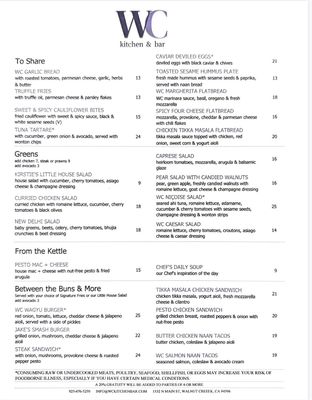 Menu photo 4 WC kitchen & bar Walnut Creek, CA Menu photo 4 WC kitchen & bar Walnut Creek, CA