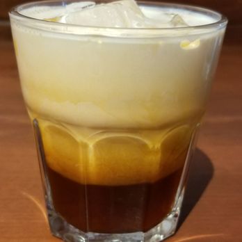Mine Eathai - Thai Tea- Free with Yelp check-in A little sweet, but yummy! 5 stars - Thai Near Me - Stanton, California