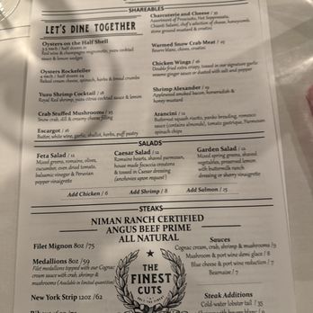 Moussalli’s Prime - Menu #1 - Steakhouses Near Me - Edwardsville, Illinois Moussalli’s Prime - Menu #1 - Steakhouses Near Me - Edwardsville, Illinois