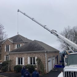 Allstar Pool & Spa - Crane installation