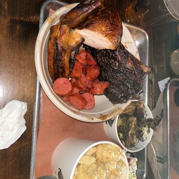 Mighty Quinn's Barbeque - 3 meat sampler platter - Barbeque Near Me - Clifton, New Jersey Mighty Quinn's Barbeque - 3 meat sampler platter - Barbeque Near Me - Clifton, New Jersey