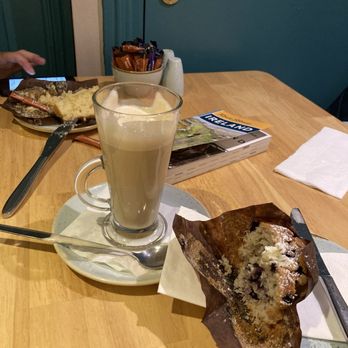 Old Bank Town House Cafe - Blueberry muffin, lemon muffin, latte - Cafes Near Me - Kinsale, Colorado Old Bank Town House Cafe - Blueberry muffin, lemon muffin, latte - Cafes Near Me - Kinsale, Colorado