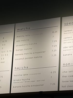 Menu photo 1 Carbon Coffee Aurora, CO