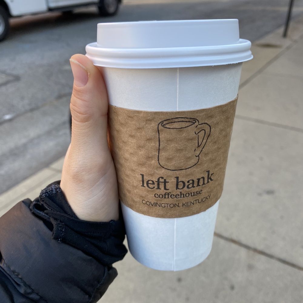 Left Bank Coffeehouse - Large coffe $2 - Coffee & Tea Near Me - Covington, Kentucky Left Bank Coffeehouse - Large coffe $2 - Coffee & Tea Near Me - Covington, Kentucky