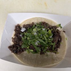 Alfredo’s  Mexican Food - Barbacoa taco. ( when barbacoa available)