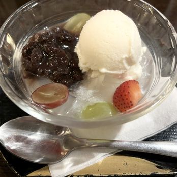 Yoshitsune Restaurant - Mitsumame - dessert - Japanese Near Me - Honolulu, Hawaii