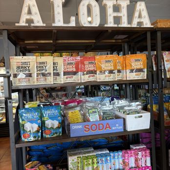 Diamond Head General Store - Aloha sign at the entrance - Hawaiian Near Me - San Bruno, California Diamond Head General Store - Aloha sign at the entrance - Hawaiian Near Me - San Bruno, California