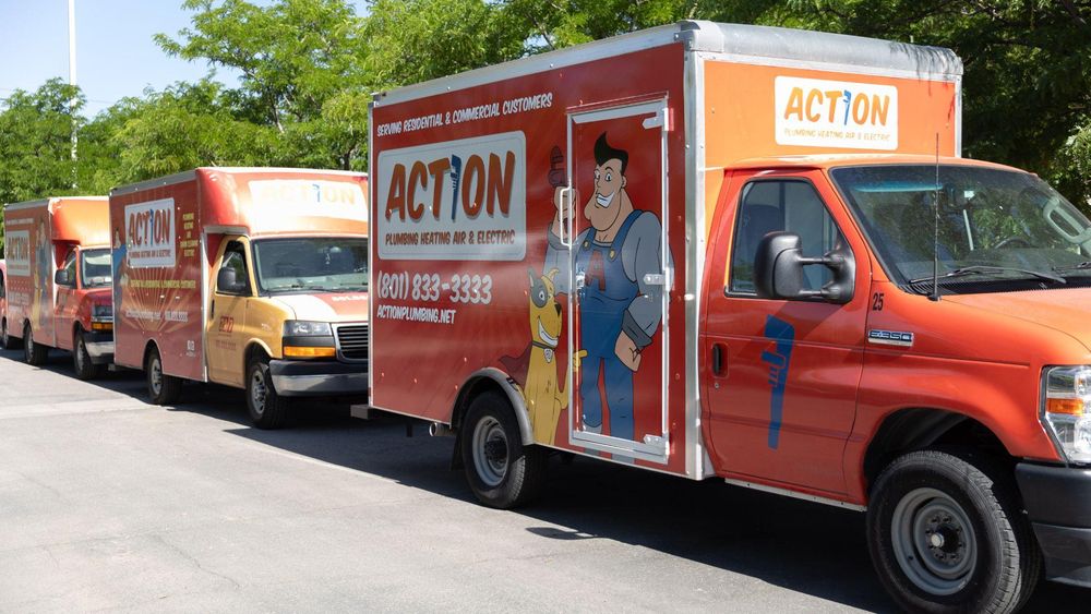 Slide of Action Plumbing, Heating, Air & Electric