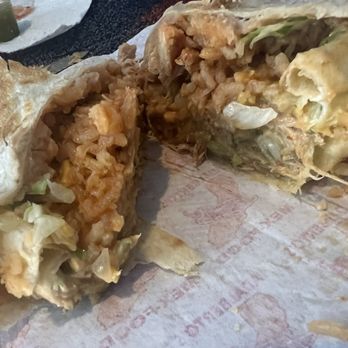 Adalberto's Mexican Food - Super Burrito (chicken). - Mexican Near Me - Sacramento, California