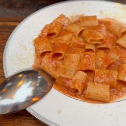 Rigatoni with vodka sauce Rigatoni with vodka sauce