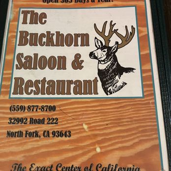 Buckhorn Saloon - Menu - American Near Me - North Fork, California