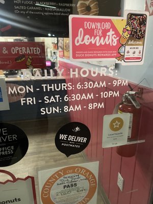Menu photo 1 Duck's Donuts Santa Ana, CA
