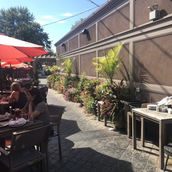 Uptown Deli and Brew - Beautiful patio out back - Delis Near Me - Westerville, Ohio