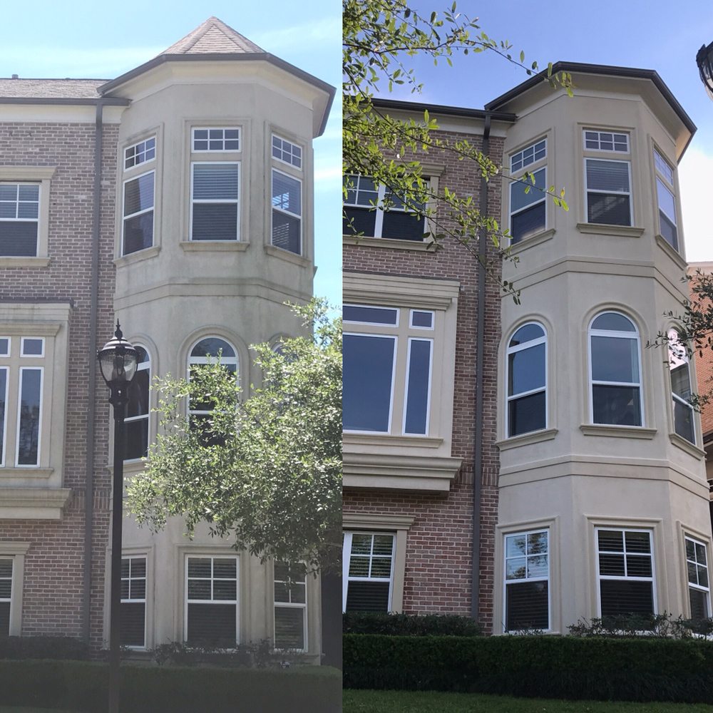 Slide of Woodlands Roof Cleaning & Pressure Washing