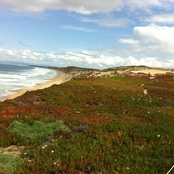 Monterey Bay Coastal Trail - The view north from the vista area - Hiking Near Me