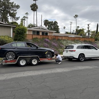 Bimmers Clinic - Bmw having fun riding a Mercedes - Auto Repair Near Me - Reseda, California