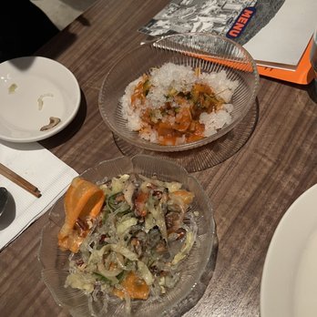 ARIARI - AriAri salad and Salmon hwe-muchim - Korean Near Me - New York, New York ARIARI - AriAri salad and Salmon hwe-muchim - Korean Near Me - New York, New York