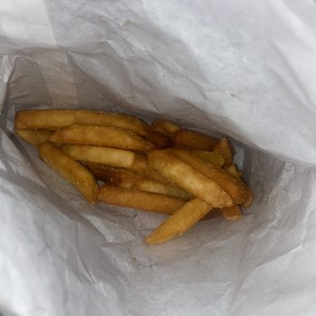 Sam's Philly Steak - Burnt fries look at the amount. - Sandwiches Near Me - Tarzana, California Sam's Philly Steak - Burnt fries look at the amount. - Sandwiches Near Me - Tarzana, California