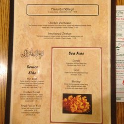 Menu - Seafood Offerings