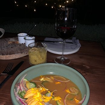 Jazamango - Fabulous passion fruit aguachile - Mexican Near Me - Todos Santos, BCS Jazamango - Fabulous passion fruit aguachile - Mexican Near Me - Todos Santos, BCS