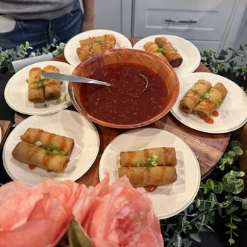 Chef Gilly's Catering - Eggrolls - Caterers Near Me - San Carlos, California