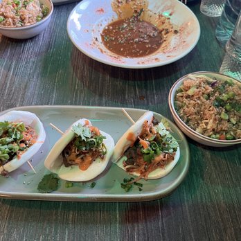 Chow Yum - Pork phat bao buns and side of fried rice - Asian Fusion Near Me - Baton Rouge, Louisiana Chow Yum - Pork phat bao buns and side of fried rice - Asian Fusion Near Me - Baton Rouge, Louisiana