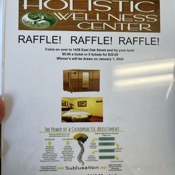 Chris Antczak - Holistic Wellness - Raffle for the holidays - Chiropractors Near Me - Fernandina, Florida Chris Antczak - Holistic Wellness - Raffle for the holidays - Chiropractors Near Me - Fernandina, Florida
